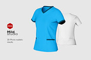 Medical T-Shirt Mockup v02, a Shirt Mockup by Mildstudio (Thumbnail 3 of 10)