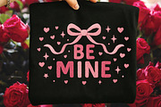 Yarn Be Mine Coquette Bow, Valentine, an Illustration by Black Bird Studio (Thumbnail 1 of 8)