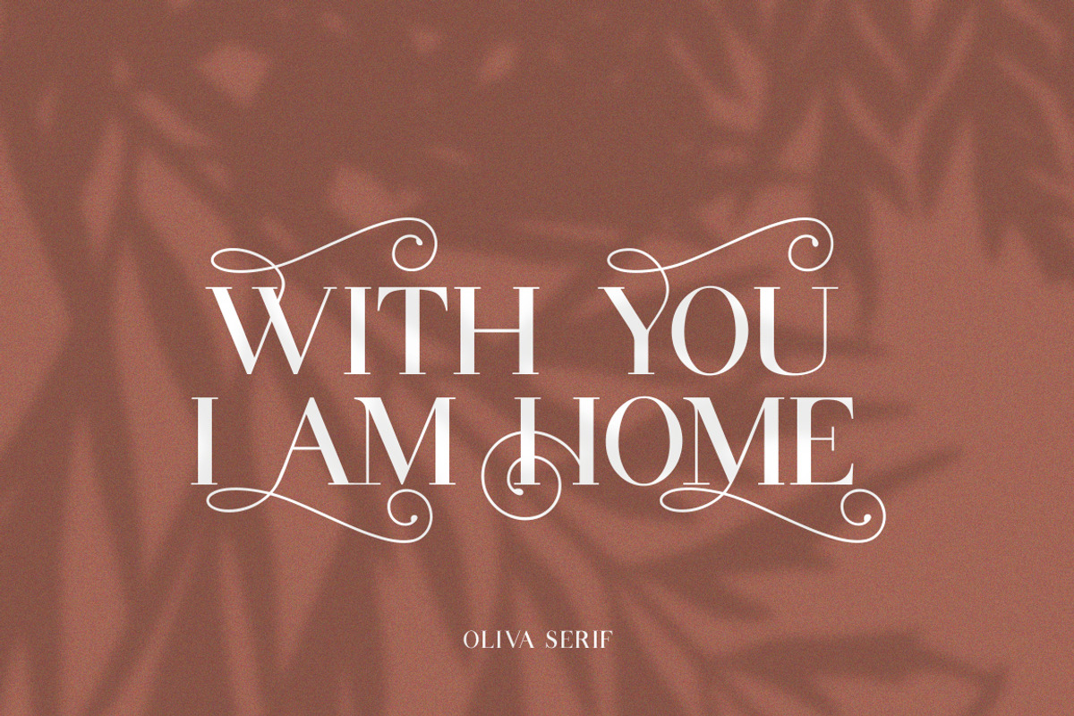 Oliva Serif Font preview 2