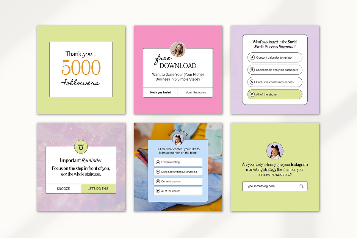 Instagram Creator for Coaches Canva, a Social Media Template by Fallon Gerst (Photo 36 of 47)