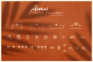 Aloha! Tropical Elements + Patterns