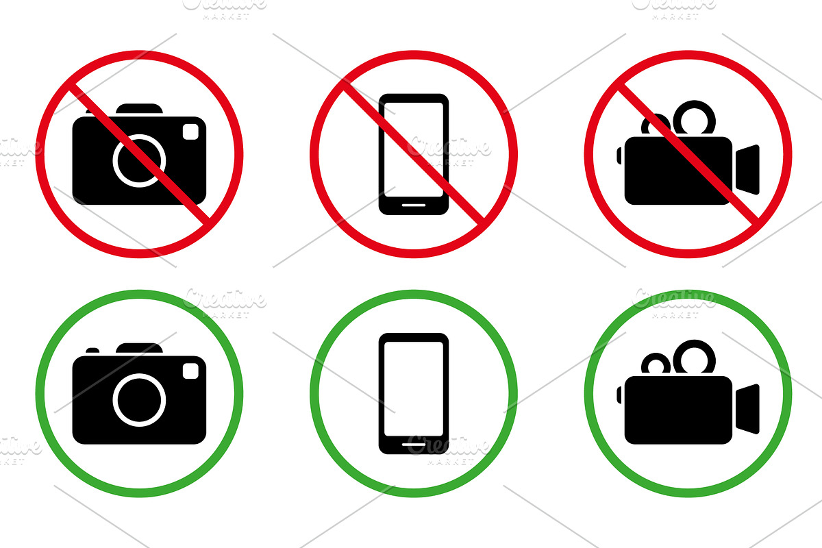 Video Camera Photo Smartphone Sign, an Object Illustration by Vector Creator
