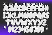 Kybul - Casual Bubbly, a Font by Invasi Studio (Thumbnail 7 of 10)