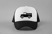 Farm Truck Silhouette SVG, a Transportation Illustration by newminddesign (Thumbnail 3 of 10)
