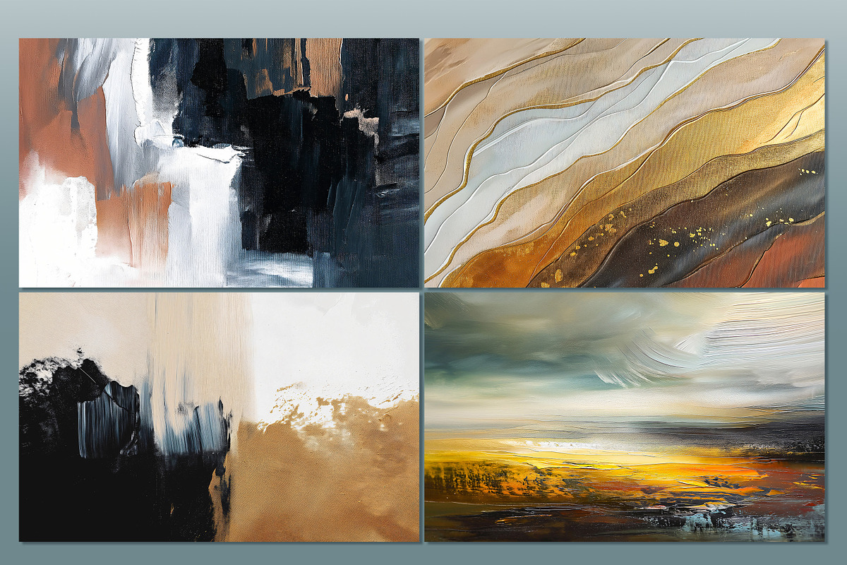 Abstract oil painting background, a Background Graphic by DamonYang's shop (Photo 7 of 8)
