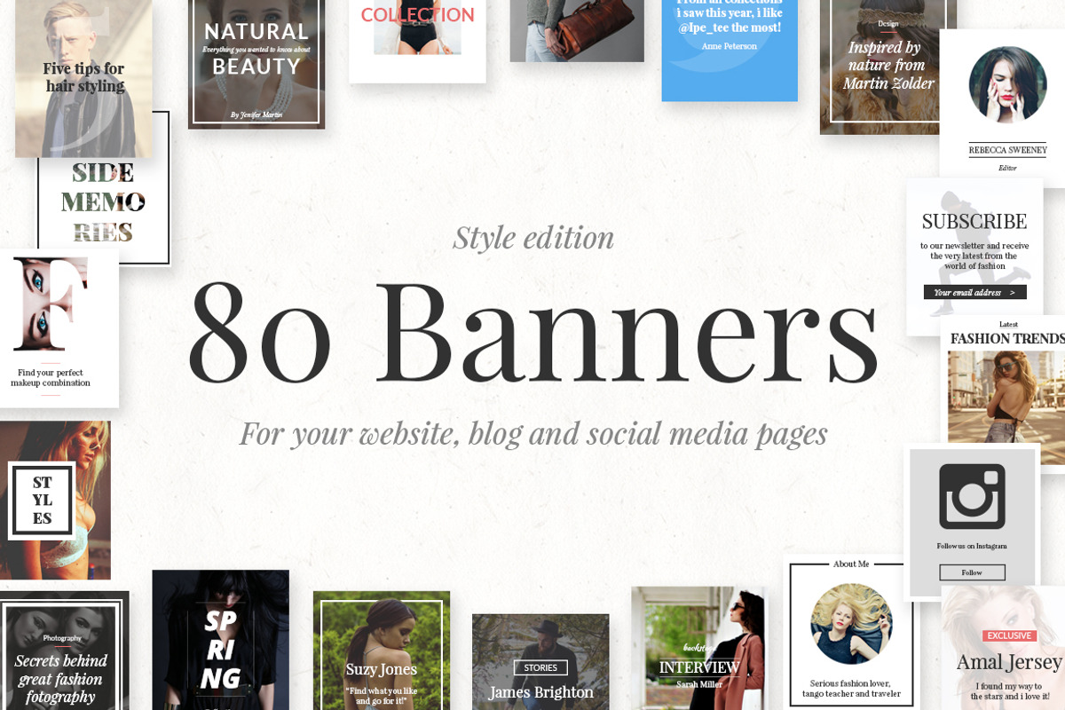 The Ultimate Banners Bundle, a Social Media Template by Web Donut (Photo 5 of 24)