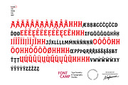 Kliwon Scary Font, a Serif Font by Fontcamp Type Foundry (Thumbnail 6 of 13)