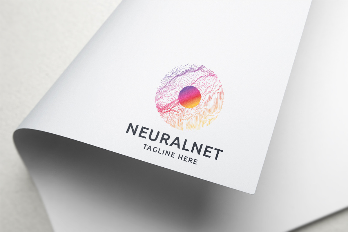 Neural Network Logo, a Branding & Logo Template by Design_Planet