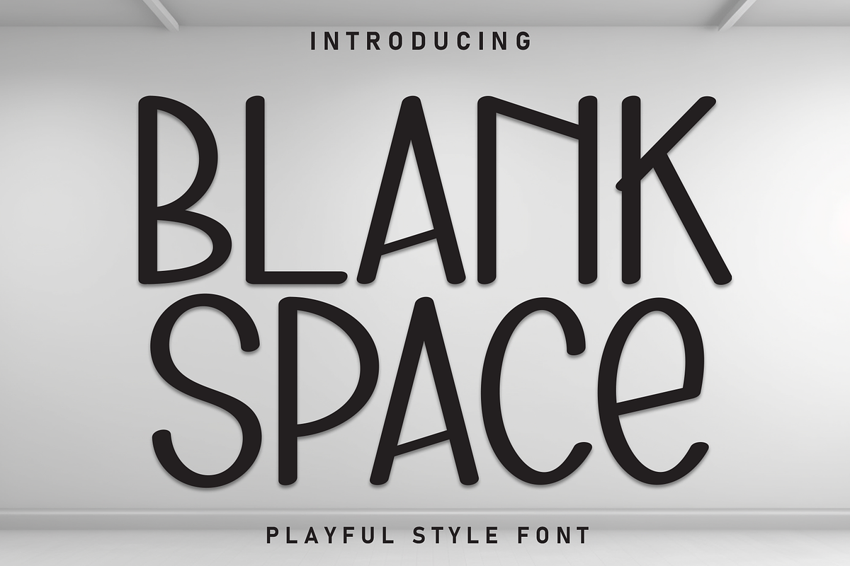 Blank Space | Script Font, a Script Font by Scratchones (Photo 1 of 8)
