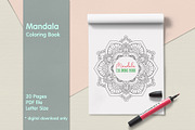 Mandala Coloring Book, a Graphic by MISTstudioDesign (Thumbnail 1 of 8)