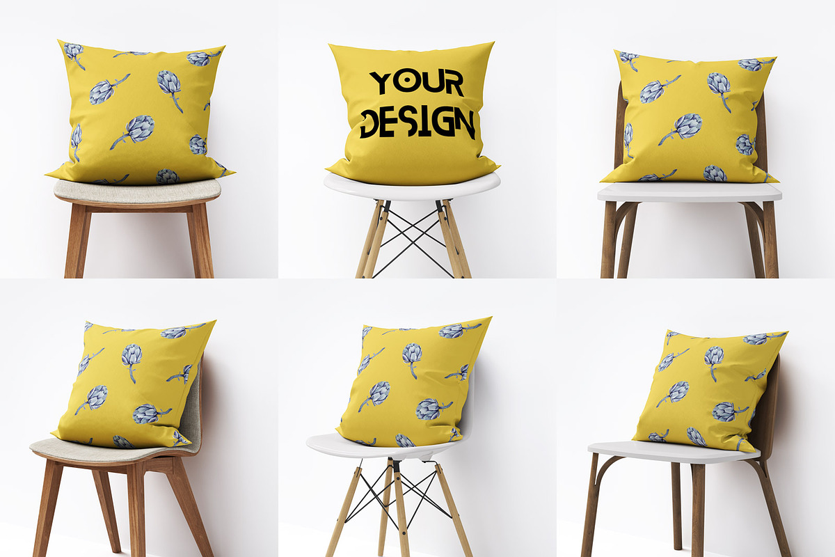 Pillow Mockup set 03, a Mockup by Easy Mocks (Photo 9 of 10)