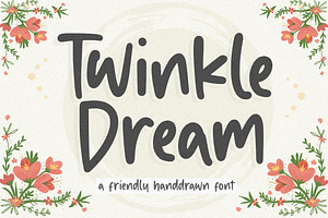 Twinkle Dream - Handdrawn Font