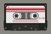 Audio cassette. Flat tapes, an Object Graphic by Elegant Solution (Thumbnail 2 of 2)