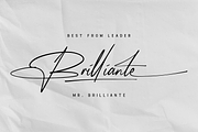 Lilliana Signature - A Display Font, a Script Font by overlaytemplates (Thumbnail 2 of 5)