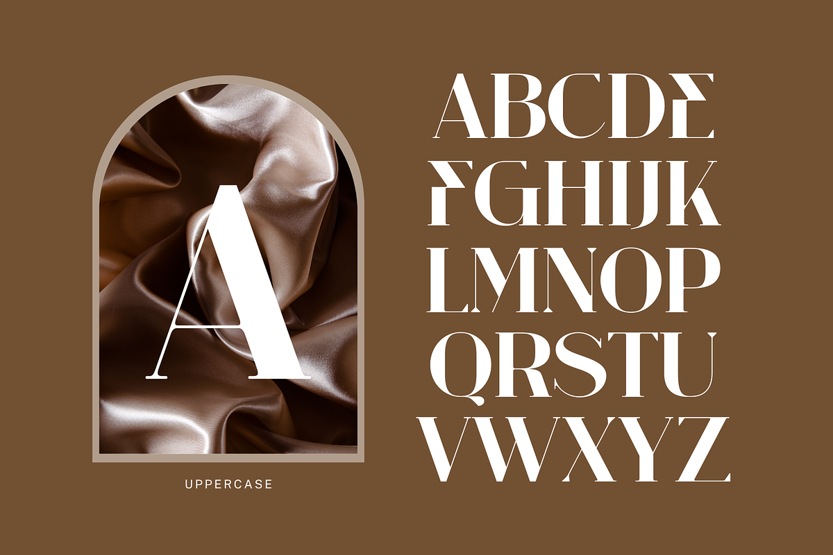 Maqria Vintage - Branding Logo Font, a Serif Font by Nirmana Visual (Photo 4 of 11)