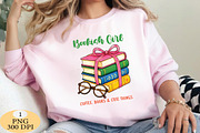 Bookish Girl PNG, a Seasonal Illustration by Daily.Designs (Thumbnail 3 of 5)
