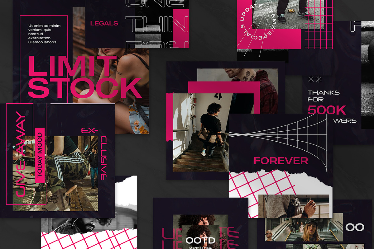 Oth-Hype Puzzle Instagram Feed, a Social Media Template by Azruca (Photo 6 of 7)