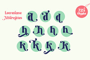 Kind Breakout-Retro Serif Typeface, a Sans Serif Font by moriztype (Thumbnail 3 of 18)