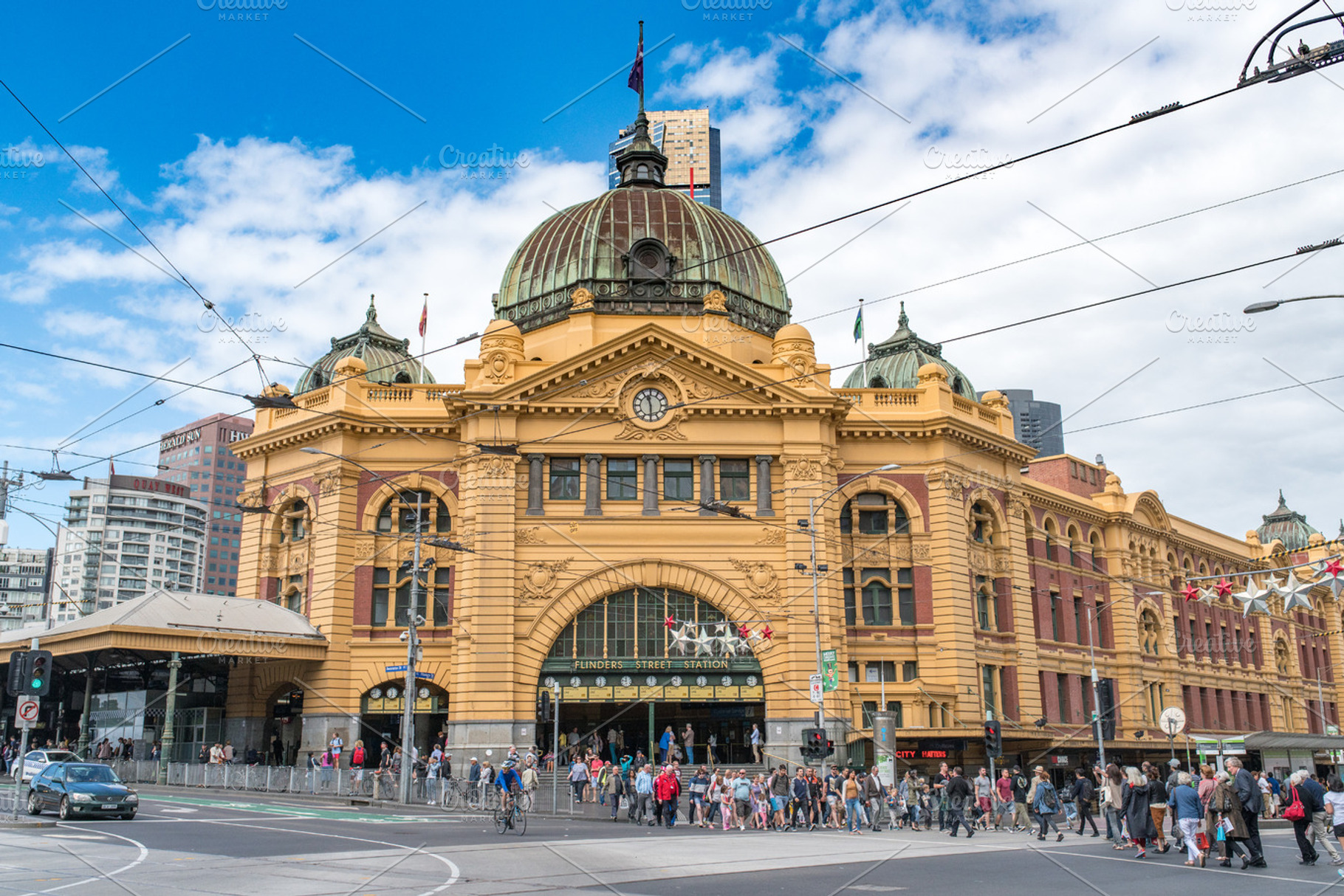 Melbourne Flinder Station, an Architecture Photo by HBStocks