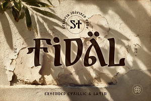 ST-Fidal african font
