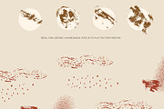 35 Illustrator Texture Toolkit, a Brush Add-On by Jenteva Art (Thumbnail 4 of 14)