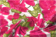 Bougainvillea seamless patterns, a Graphic by Art (Thumbnail 5 of 5)