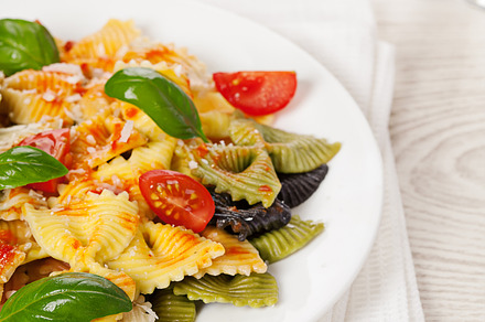 Black Italian Raw Pasta Background preview 5