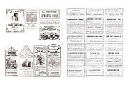 Vintage Medicine Labels Ephemera, an Object Graphic by The Digital Prop Shop (Thumbnail 5 of 8)