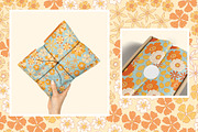 Amazing 70s. Retro Patterns., a Pattern Graphic by Mona Monash (Thumbnail 2 of 8)