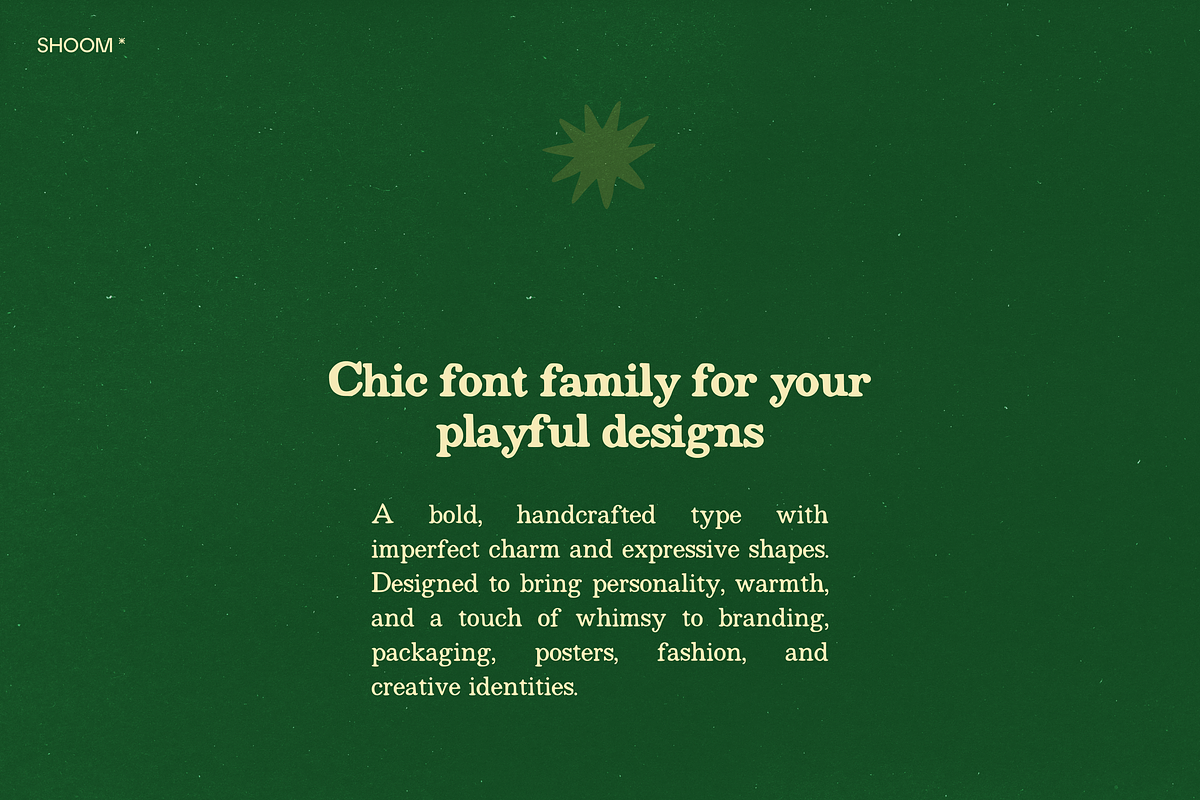 Whimsy Times: Organic Serif Family, a Serif Font by SHOOM HOUSE (Photo 2 of 13)