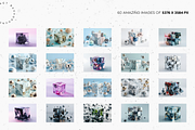 Multifaceted Abstract Cubes Ensemble, a Background Graphic by Lumeno (Thumbnail 2 of 6)