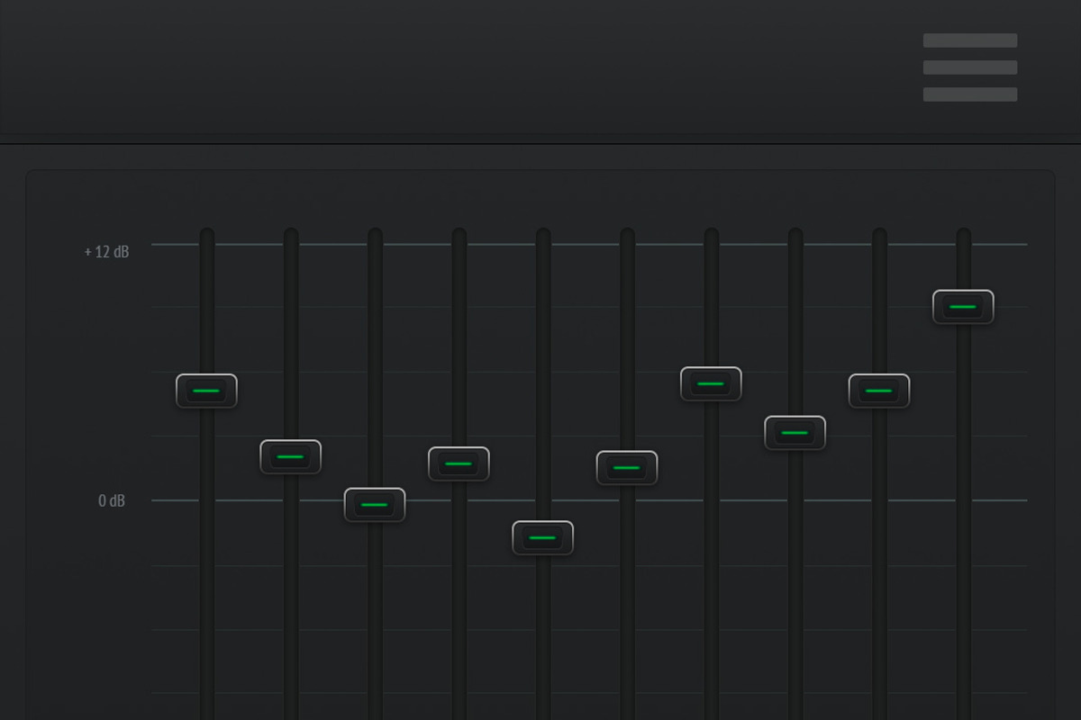 Music Player Dark Mobile GUI, an Android Mockup by Marabu Textures Store (Photo 3 of 6)