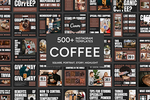 Coffee Black Template