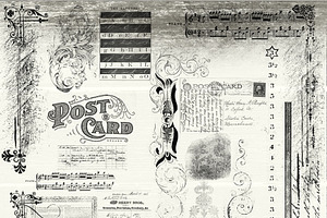 21 Photoshop Vintage Brush Scraps