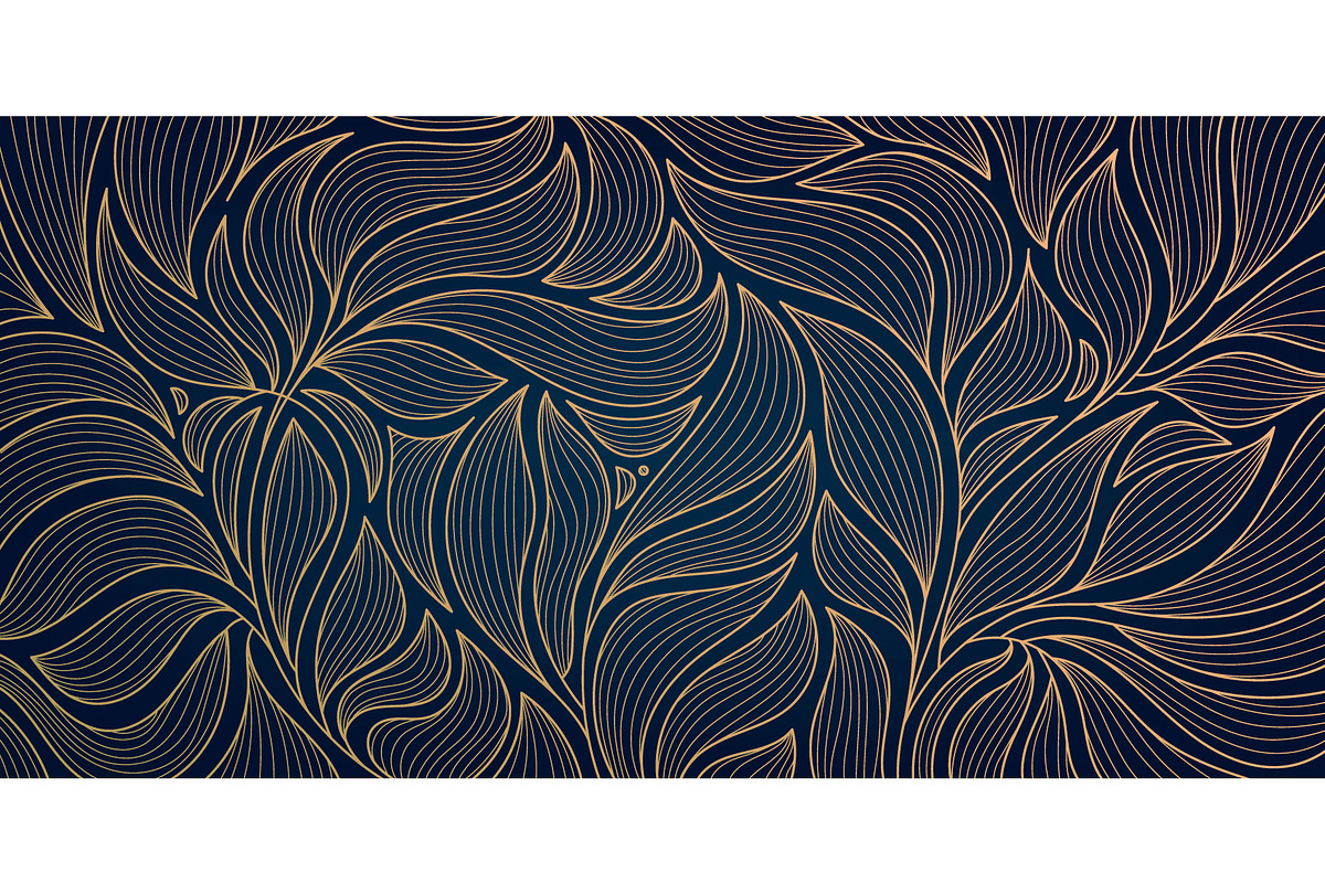 Art Deco Leaves Patterns, a Pattern Graphic by Marylia (Photo 11 of 13)