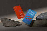 Business Card On Stone Mockup, a Product Mockup by graphicook (Thumbnail 2 of 4)