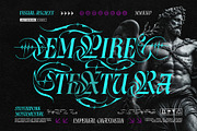 Vandals Blackstar Typeface, a Blackletter Font by alit design (Thumbnail 7 of 20)