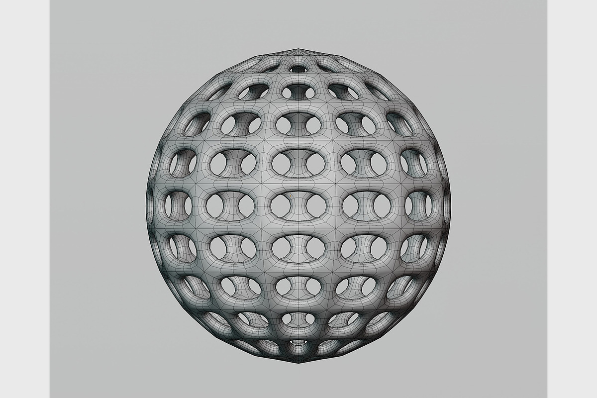Sphere Ball 3d model, an Object 3D Model by fahad121 (Photo 5 of 6)