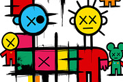 Pencil People Clear Background, a Person Illustration by Sharon Schwalbe (Thumbnail 4 of 5)