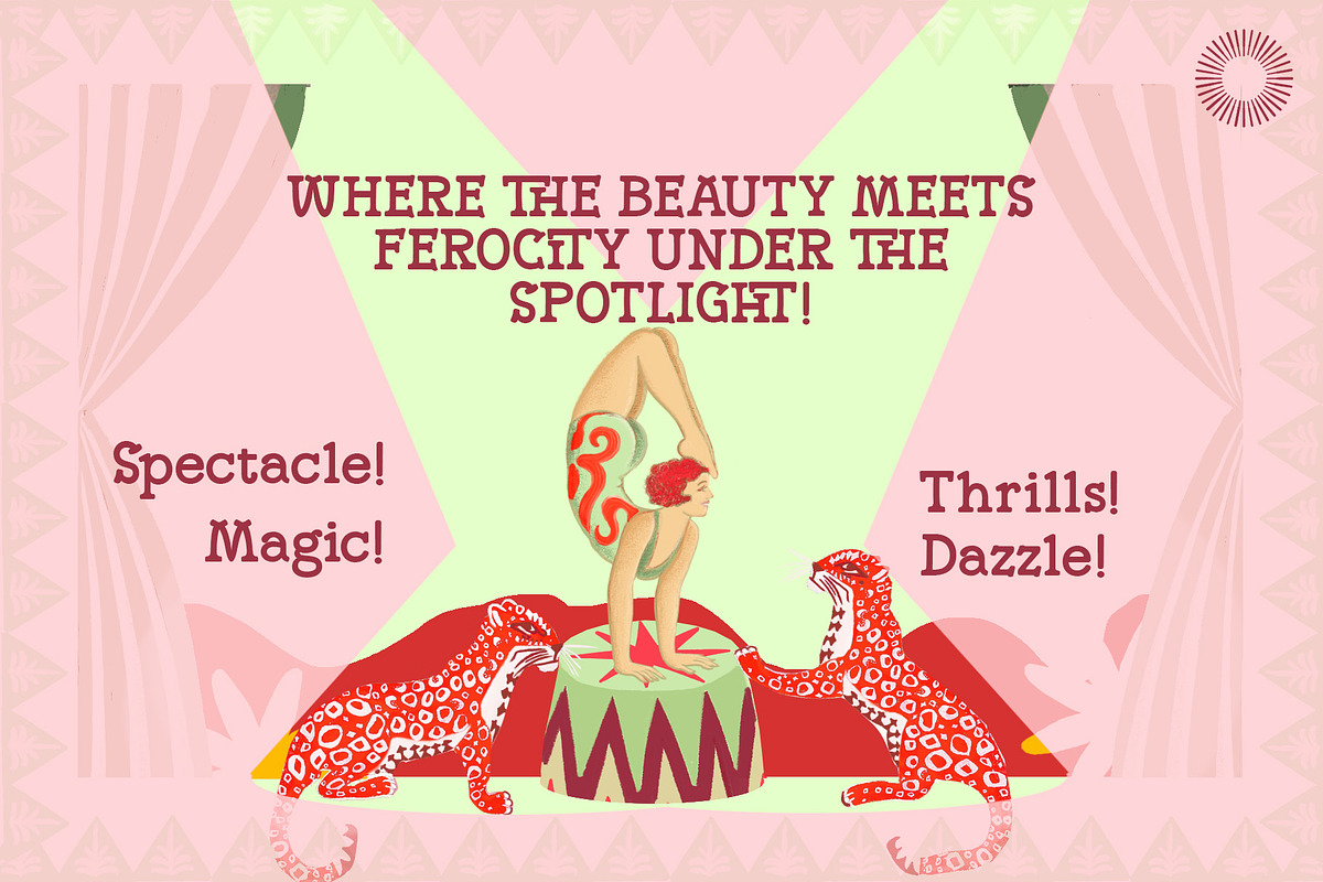 Merriland - Retro Carnival, a Slab Serif Font by Setara Langit CreativeStd (Photo 5 of 10)