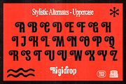 Rigidrop - Retro Ornamental Fonts, a Serif Font by Konstantine Studio (Thumbnail 2 of 4)