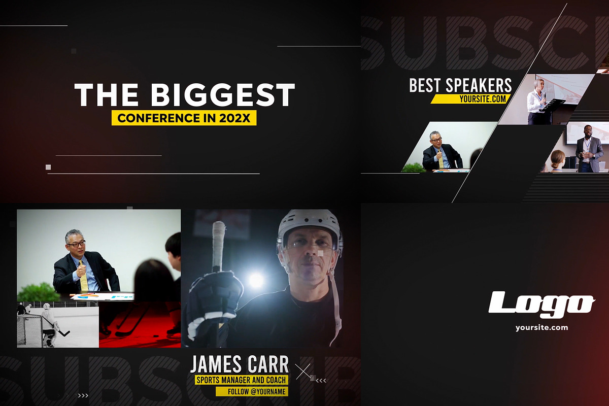 Conference Event Promotion DaVinci, a Templates & Theme by FlashFXbox (Photo 1 of 2)