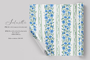 Cornflower wallpaper pattern, a Pattern Graphic by SirenaArt (Thumbnail 2 of 13)