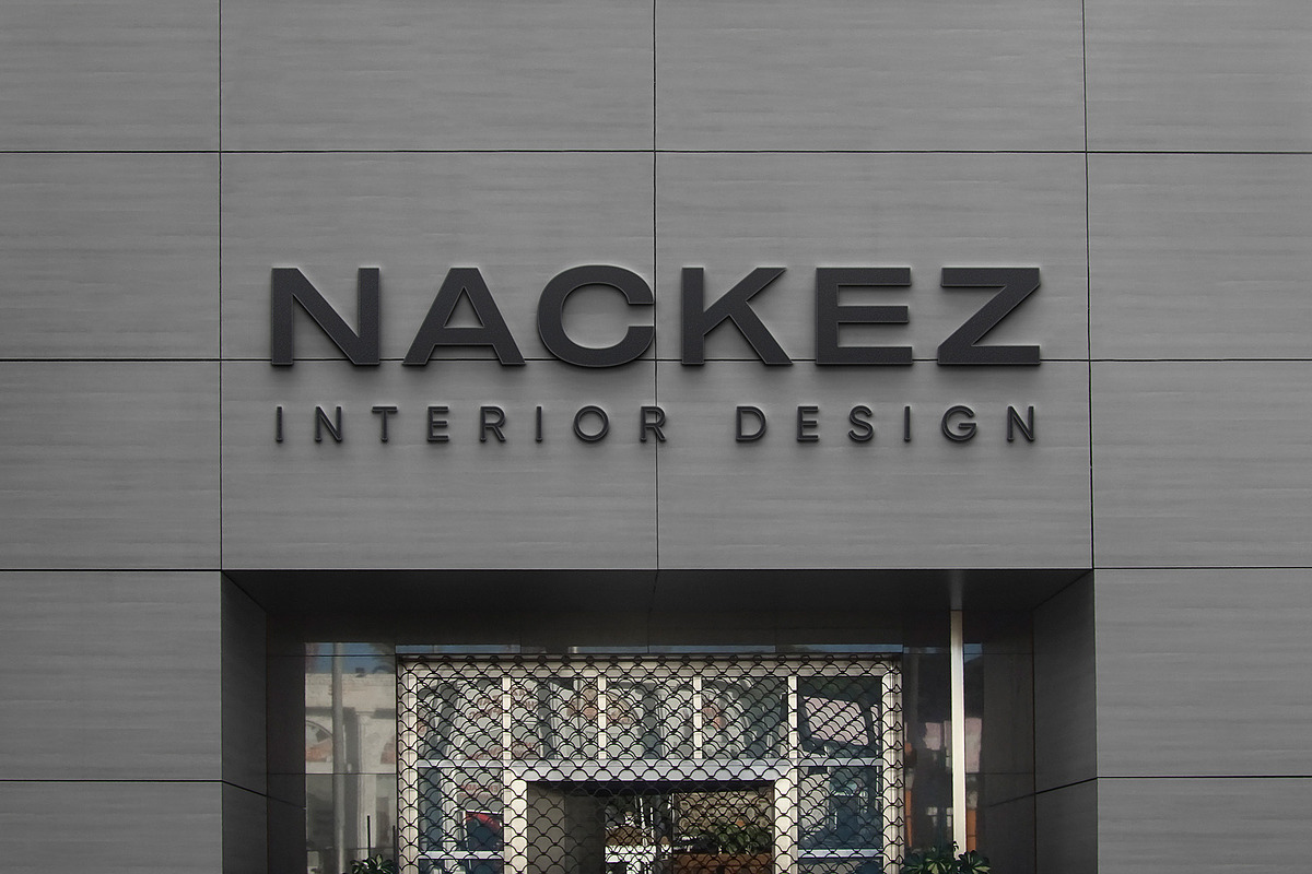 Logo Mockup Modern 3D Sign Building, a Product Mockup by Asylab (Photo 4 of 4)