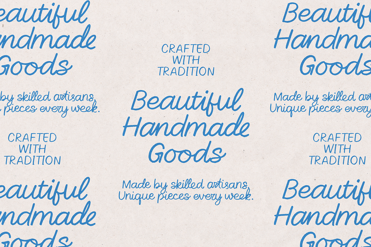 Newstalgia - Handwritten Font Script, a Handwritten Font by VP Fonts (Photo 6 of 21)