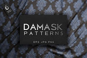 Vintage Damask patterns #1, a Pattern Graphic by GarryKillian (Thumbnail 1 of 9)