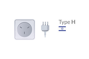 Type H Electrical Plug and Socket, an Illustration by the8monkey