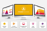 Pyramid Diagrams PowerPoint template, a Presentation Template by GraphicStan (Thumbnail 2 of 8)