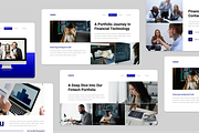 Financial Technology Google Slides, a Presentation Template by Annora Studio (Thumbnail 3 of 5)