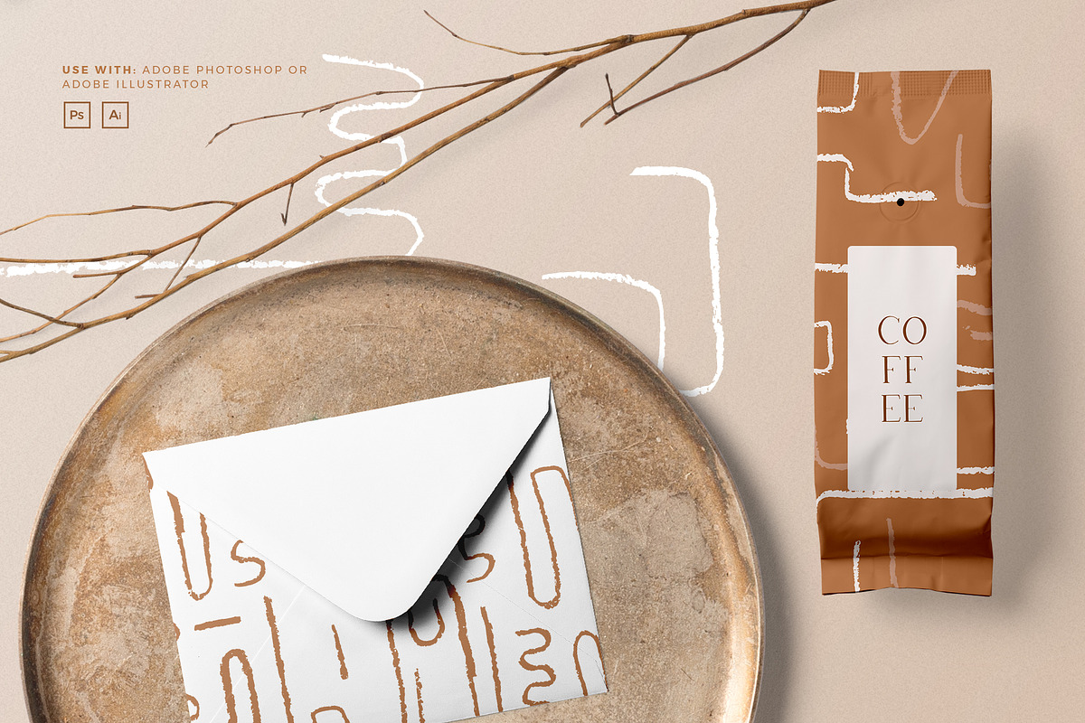 Abstract Boho Patterns, a Pattern Graphic by Youandigraphics (Photo 3 of 16)
